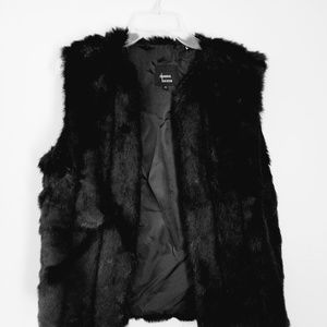 Dennis Basso Faux fur vest